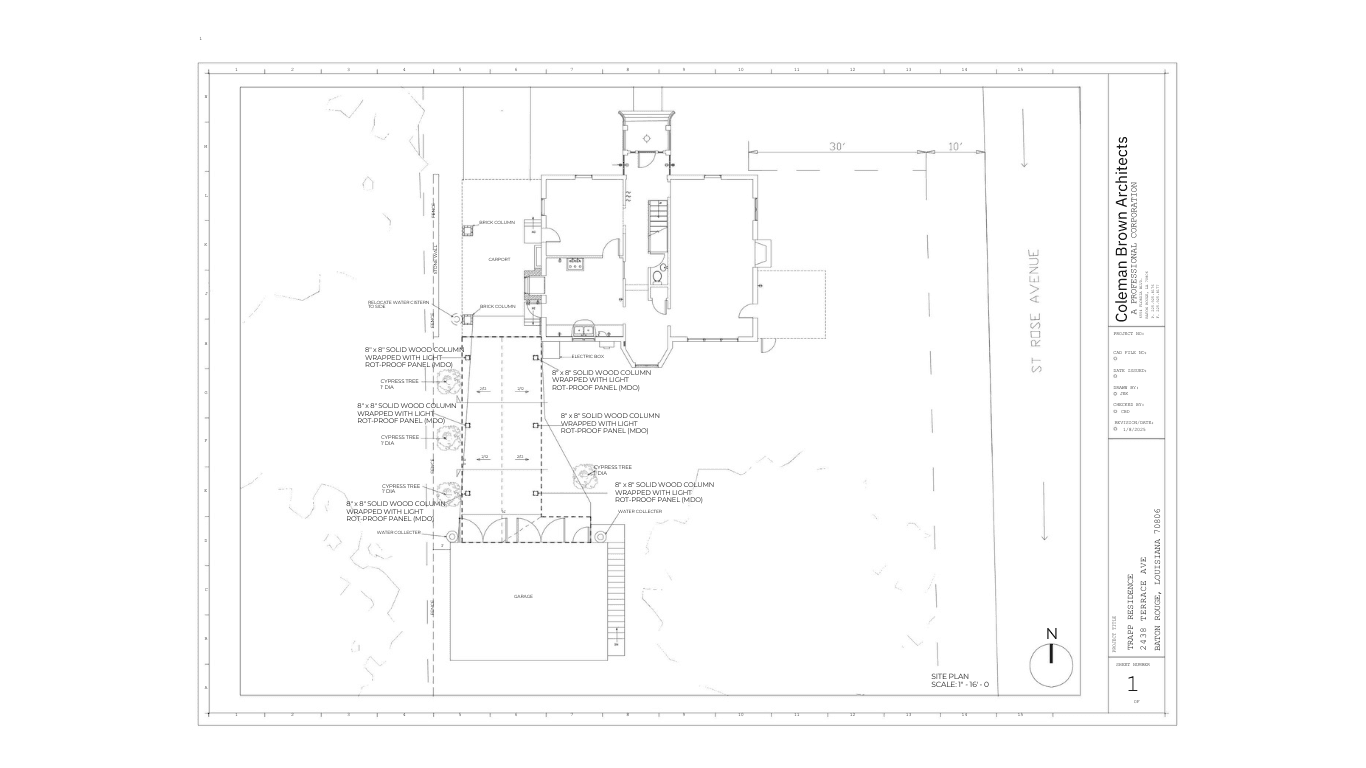 Fred Trapp Home Pergola Addition Project